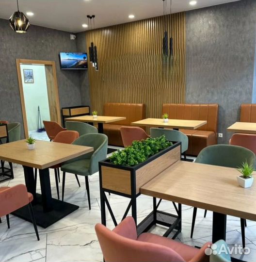 Кафе на углях, 40 посадочных мест