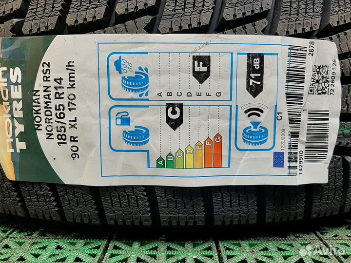 Nokian Tyres Nordman RS2 185/65 R14