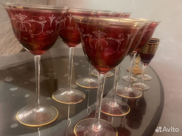 Фужеры для шампанского богемия