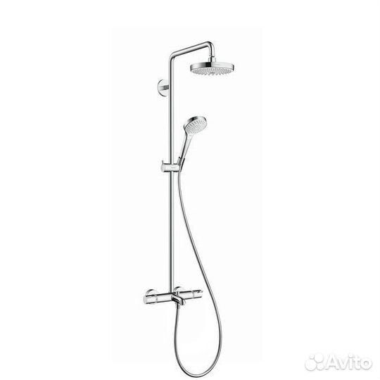 Душевая система Hansgrohe Croma Select S, с термос