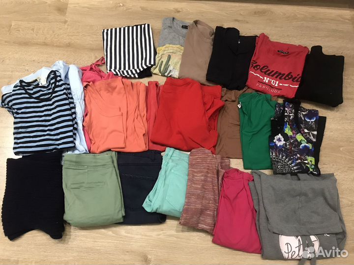 Большой пакет вещей на девушку 42