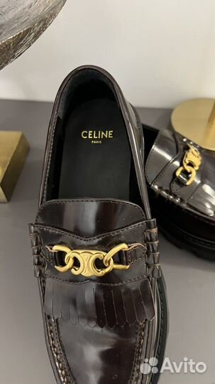 Лоферы Celine оригинал нат кожа