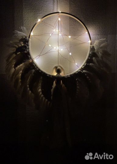 Рождественский Ангел макараме панно