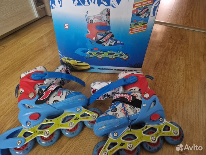 Коньки роликовые детские