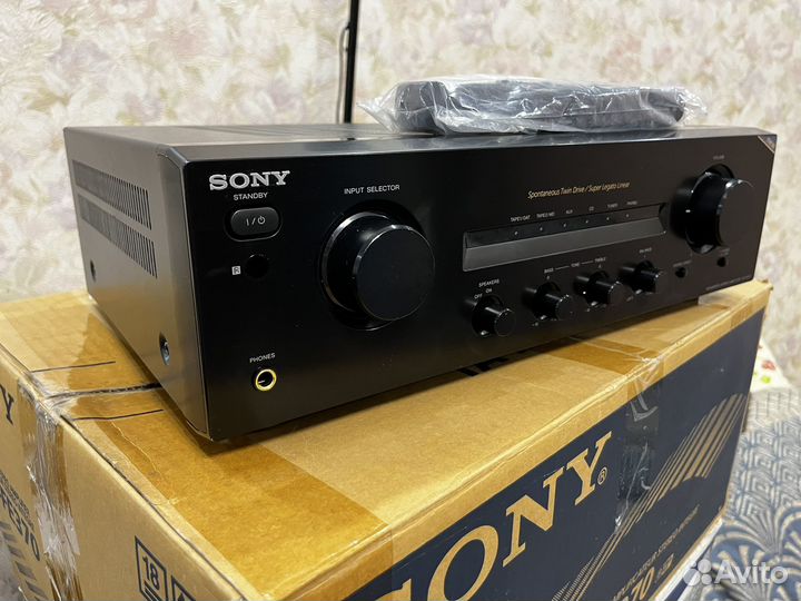 Усилитель звука sony-TA-FE370, Jаmо E350