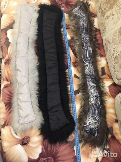 Меховая опушка воротник мех натуральный