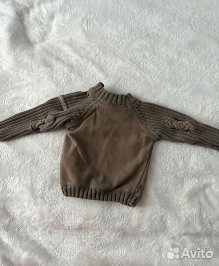 Детская теплая кофта 86