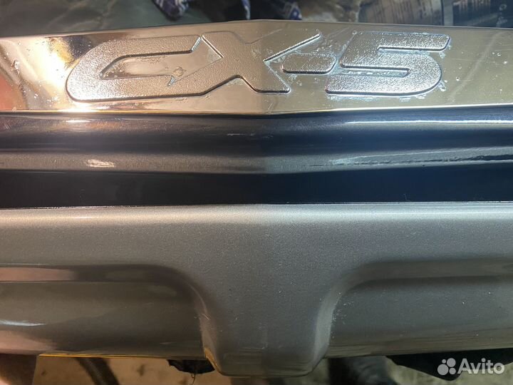 Накладка-диффузор заднего бампера Mazda CX-5 KE