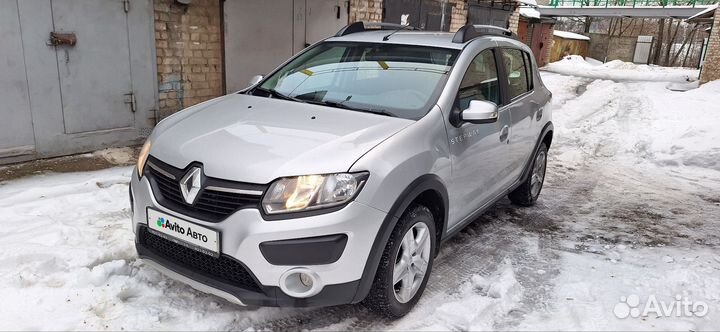 Renault Sandero Stepway 1.6 МТ, 2016, 135 600 км