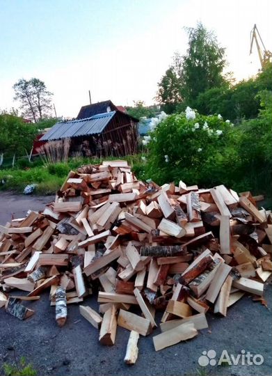 Дрова Береза навалом сухие в Выборге любого объема