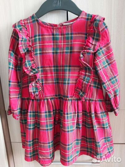 Комплект платье 98 и рубашка 110