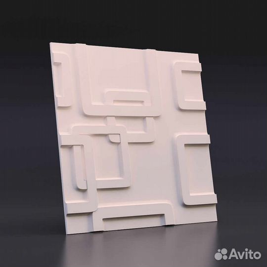 Гипсовая 3D панель 