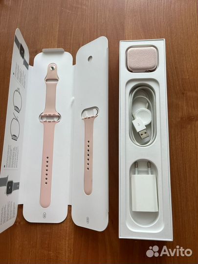 Часы apple watch 5 44 mm gold