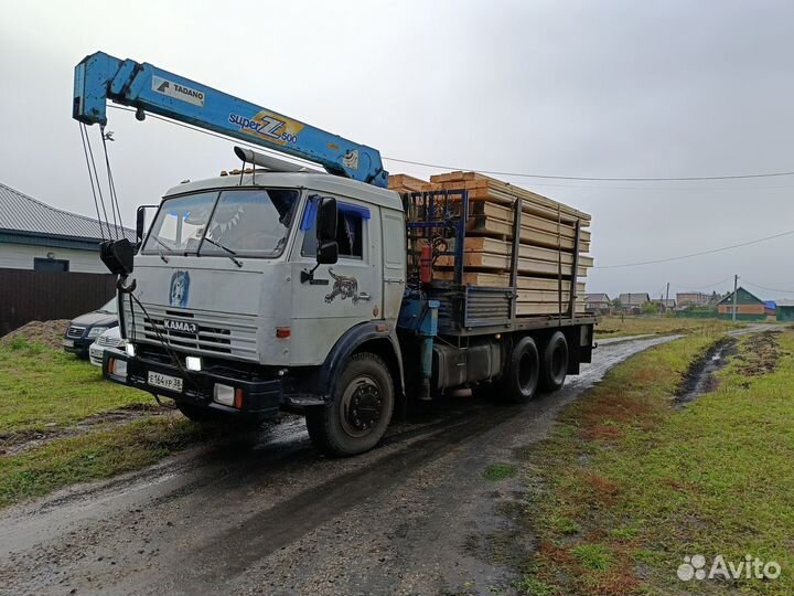 Грузоперевозки.Кран борт