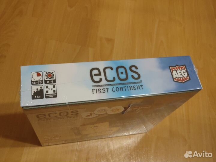 Новая настольная игра Экос Ecos first continent