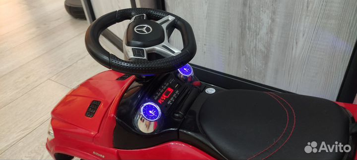 Детская машинка каталка mercedes