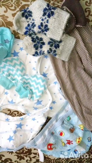 Пакет вещей детских для новорожденного