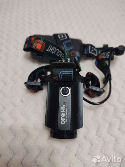 Налобный фонарь новый