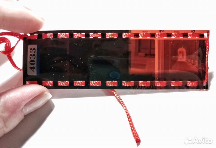 Закладка для книги из фото плёнки