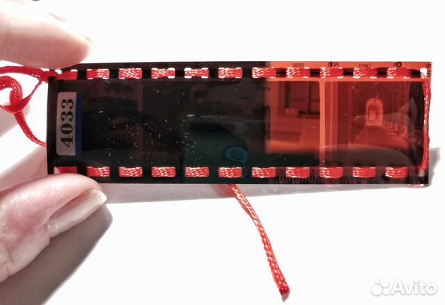 Закладка для книги из фото плёнки