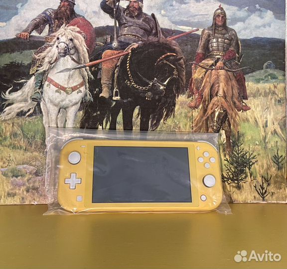 Новая nintendo switch lite прошитая (чип)