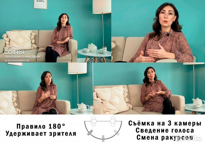 Видеосъёмка / Монтаж / Реклама / Сценарий