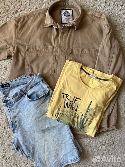 Вещи мужские пакетом 52-54