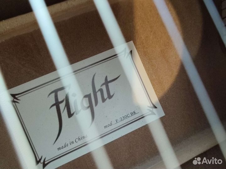 Flight F-230C bk акустическая гитара