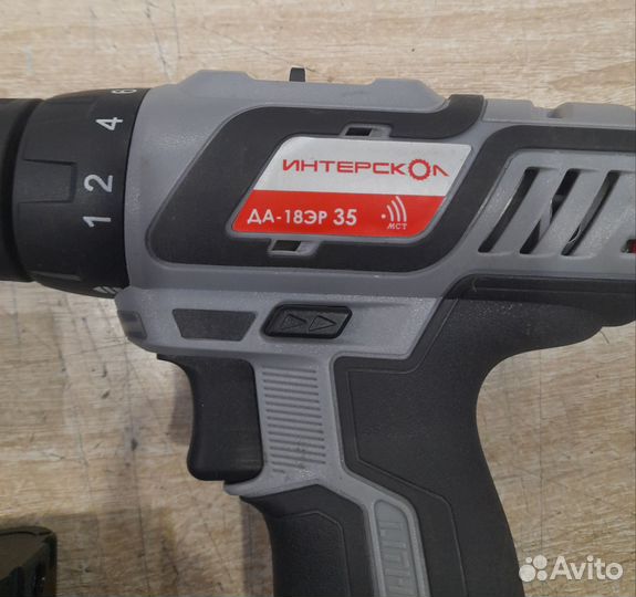 Шуруповерт Интерскол да-18эр 35