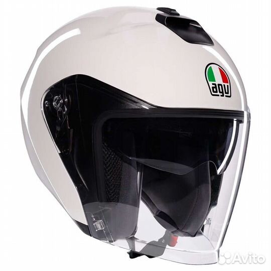 AGV Irides Open Face Helmet Mono Materia White