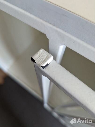 Интерьерная клетка-вольер белая