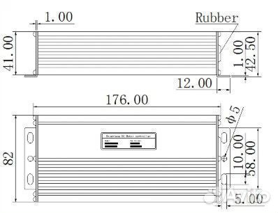 Контроллер электровелосипеда KT 1500W (48V 40А)