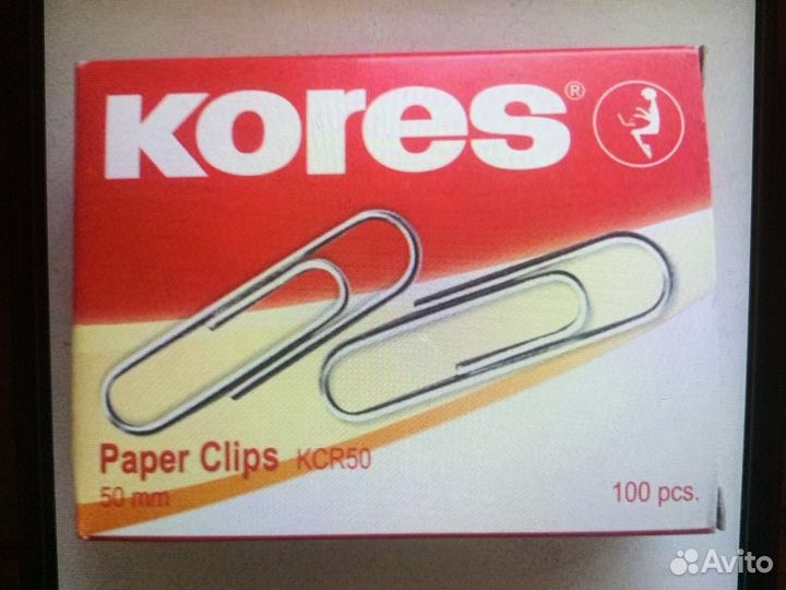 Скиепки Kores 100 шт