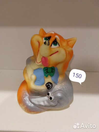 Резиновые игрушки СССР