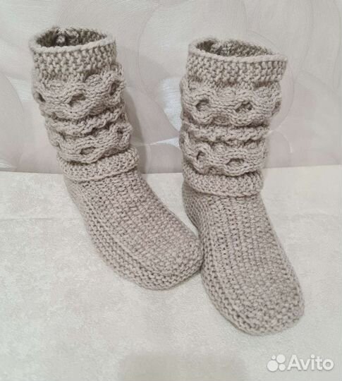 Носки вязаные ручной работы
