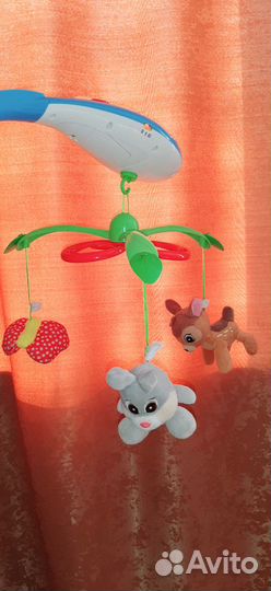 Мобиль - проектор музыкальный для кроватки Chicco
