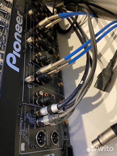 Pioneer djm 1000 в комплекте c Pioneer CDJ