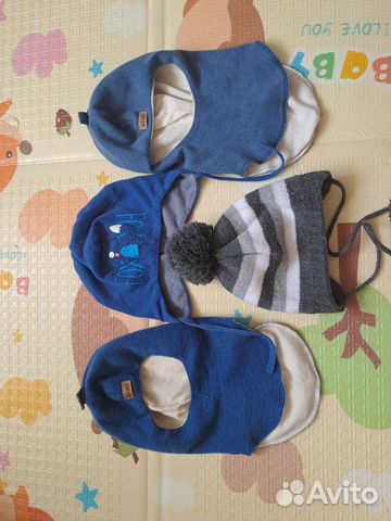 Шапка шлем и на завязках (зимняя и весенняя)