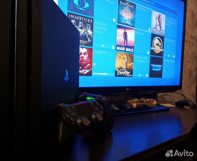 Sony playstation 4pro+игры