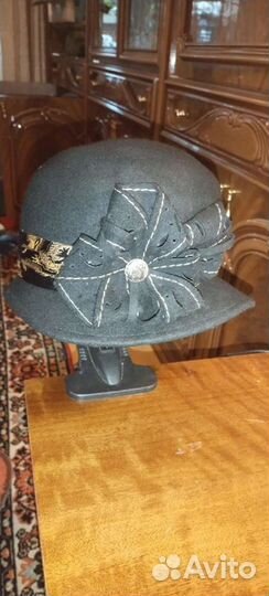 Шляпа фетровая женская