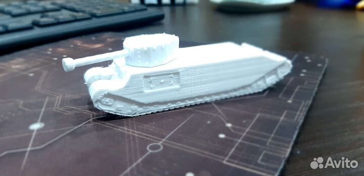 3D модель танк TOG 2 конструктор