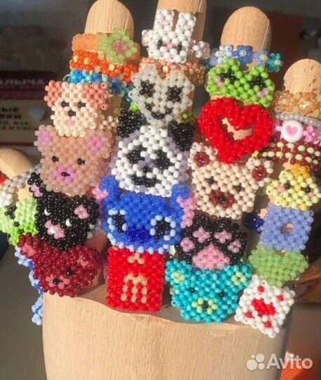 Колечки из бисера