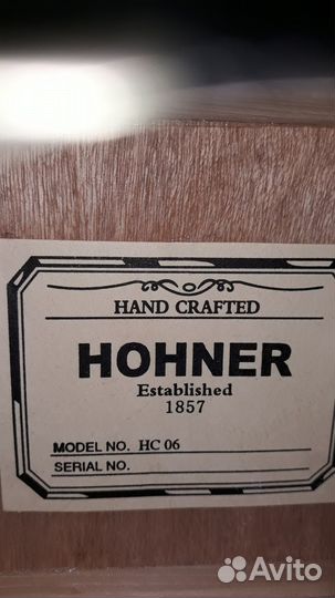 Классическая гитара hohner hc 06