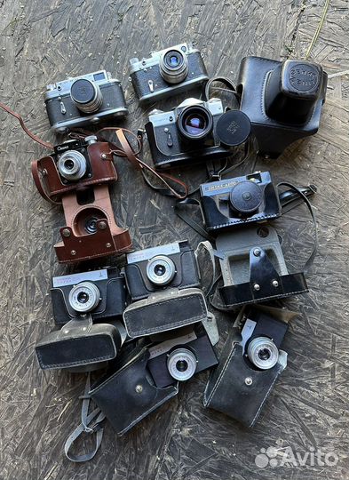 Коллекция фотоаппаратов СССР