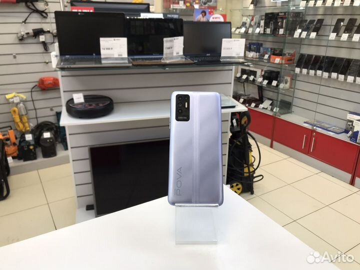 TECNO Pova 2, 4/128 ГБ