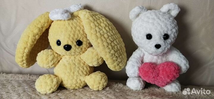Мягкие игрушки ручной работы