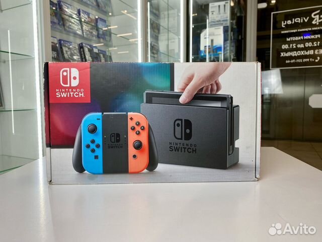 Nintendo Switch V1 128gb Прошитая много игр купить в Санкт Петербурге Электроника Авито