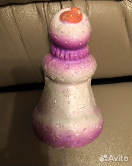 Елочные игрушки времен СССР из пенопласта