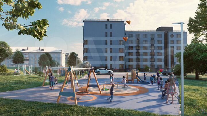 1-к. квартира, 40,4 м², 1/6 эт.