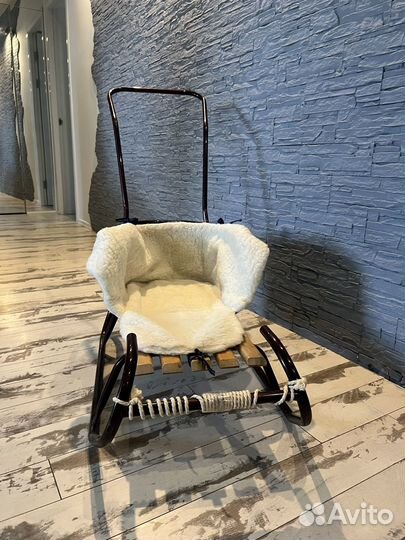 Детские санки коляска